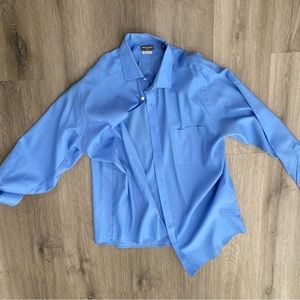 Blue dress shirt- Van Heusen